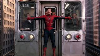 Spider-Man Stops the Train Scene - Spider-Man (2004) Movie Clip