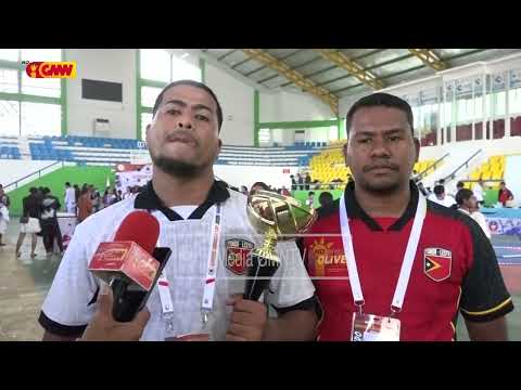 Dojang Taekwondo Koni Timor-Leste Rekolla Medalla neen Iha eventu Corean Embassi Cup 2025