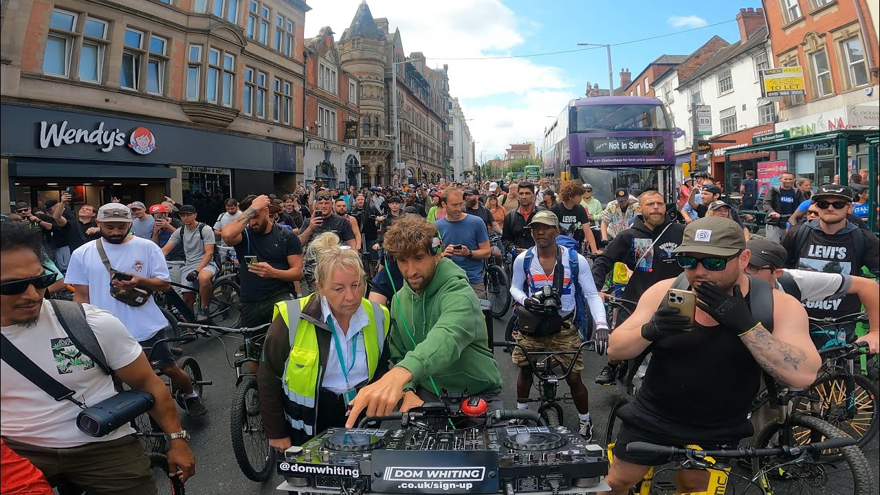 Drum & Bass On The Bike - NOTTINGHAM