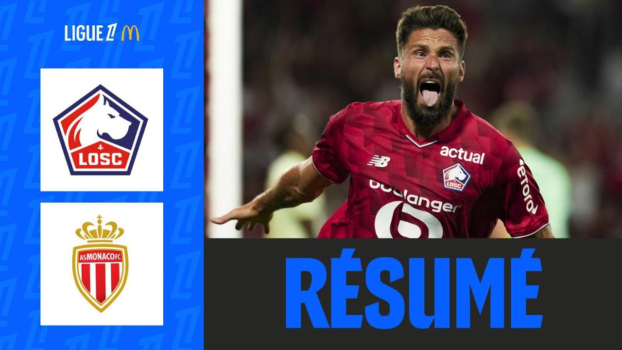 Lille vs AS Monaco Highlights