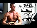 FULL DAY OF EATING at 7 DAYS OUT PRO BODYBUILDER