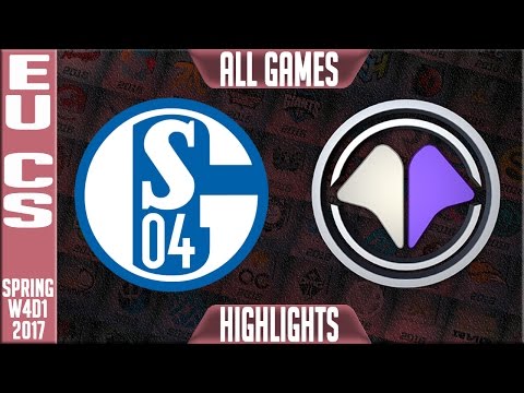 Schalke04 vs Millenium Highlights All Games - EUCS Week 4 Spring 2017 - S04 vs MIL All Games