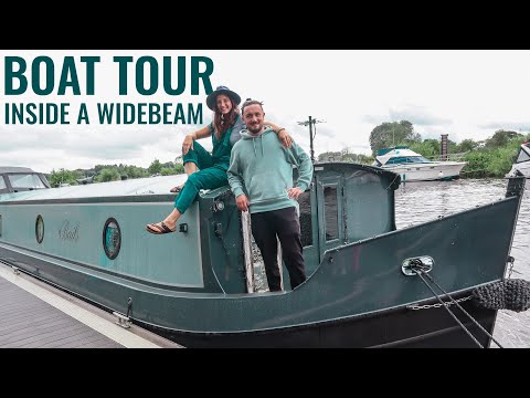 Incredible Canal Boat Tour | House Boat Walkthrough | Ep.29