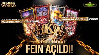 HomekoWorld Tarihi Büyük Açılış Gerçekleşti! | Rekor +40k User! | Her Academy Ön