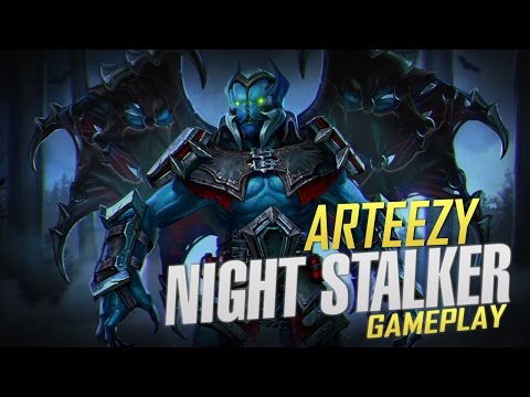 Arteezy (Night Stalker) - Gameplay Dota 2