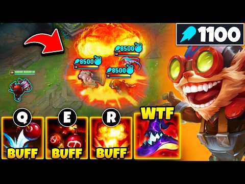 RIOT JUST OVER BUFFED ZIGGS AND HE THROWS LITERAL NUKES NOW! (ZIGGS IS BROKEN NOW)