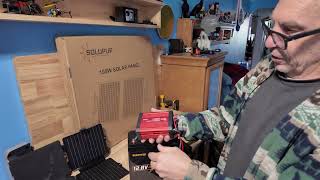 Balanenergy 12V 100Ah Mini LiFePO4 Battery,Built-in 100A BMS, off grid to battery storage.