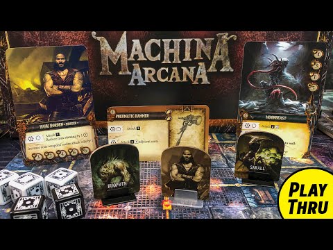 MACHINA ARCANA 3rd Edition Introductory Scenario Solo Playthrough