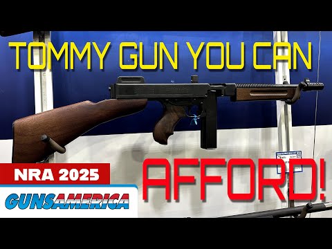 Auto-Ordnance Launches Lightweight Polymer Tommy Gun — NRA 2025