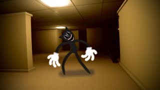 Cartoon Cat in the Backrooms!? (Found Footage)