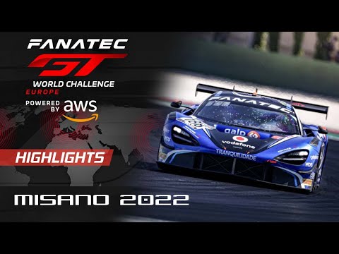 45m Highlight Show | Misano 2022 | Fanatec GT World Challenge Europe Powered by AWS