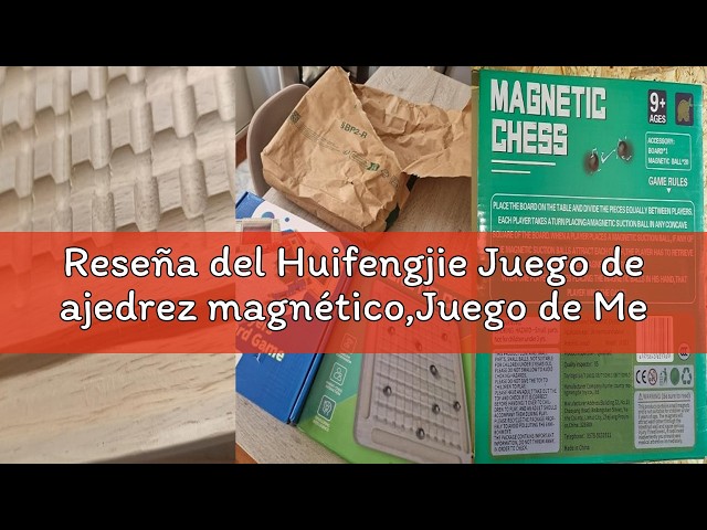 Vídeo relacionado con LUOHONG Juego de Mesa de Piedras Magnéticas, Juego Imanes Cuerda, Imanes Ajedrez Magnético Portátil, Irregulares Piedras para Relajación, Juego de Estrategia Familiar y Portátil para Viajes (20)
