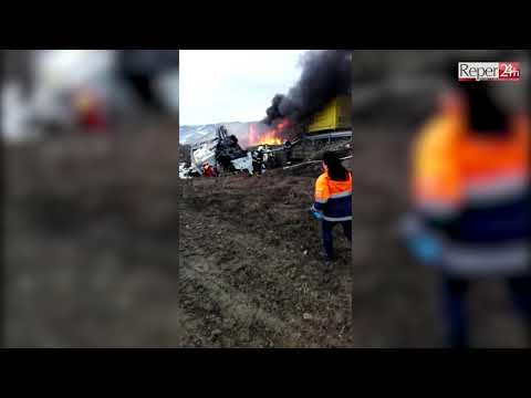 Accident Buchin -  Doua autotrenuri