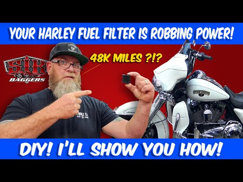 ⚡Change Your Harley Davidson Fuel Filter Like A Pro!⚡