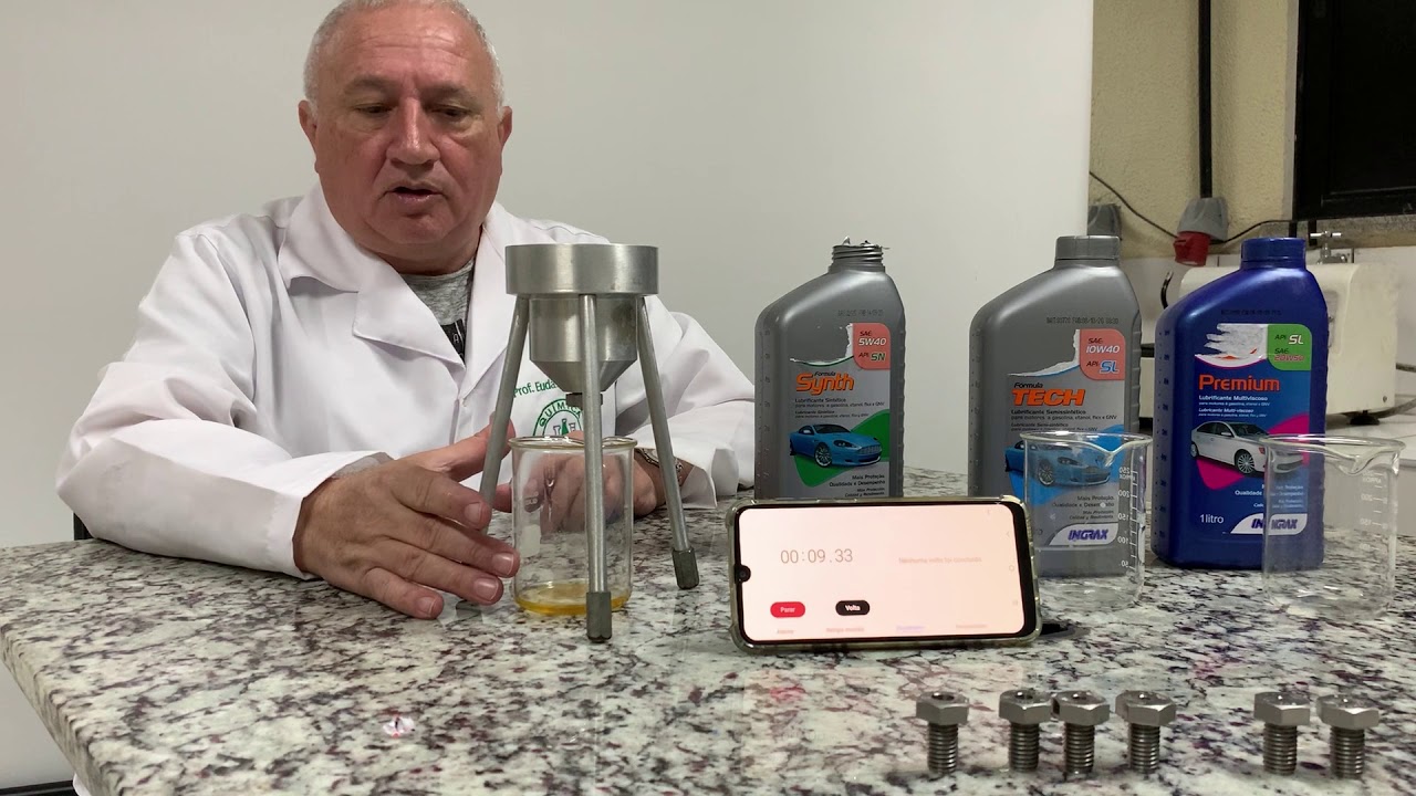 Viscosidade dos óleos. (Experimento)