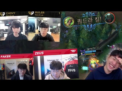 T1 Zeus With the Abominable Top Zeri - Best of LoL Stream Highlights (Translated)