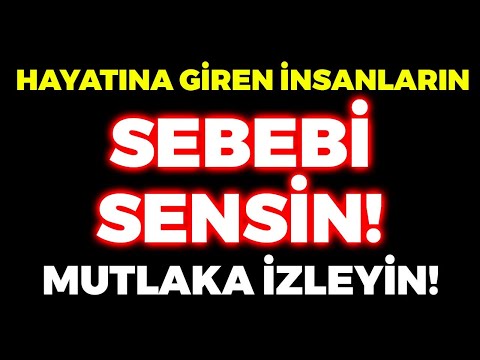 HAYATINA GİREN İNSANLARIN SEBEBİ SENSİN! Mutlaka İzleyin! Bilinçaltımızın Gücüne İnanamayacaksın!