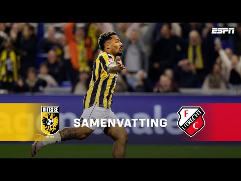 ALEXANDER BÜTTNER met een PRACHTIGE assist op ELIAS HUTH 🙌 | Samenvatting Vitesse - Jong FC Utrecht