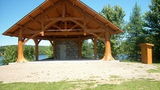 preview picture of video 'Head Lake Park and Band Shell - Haliburton Village'
