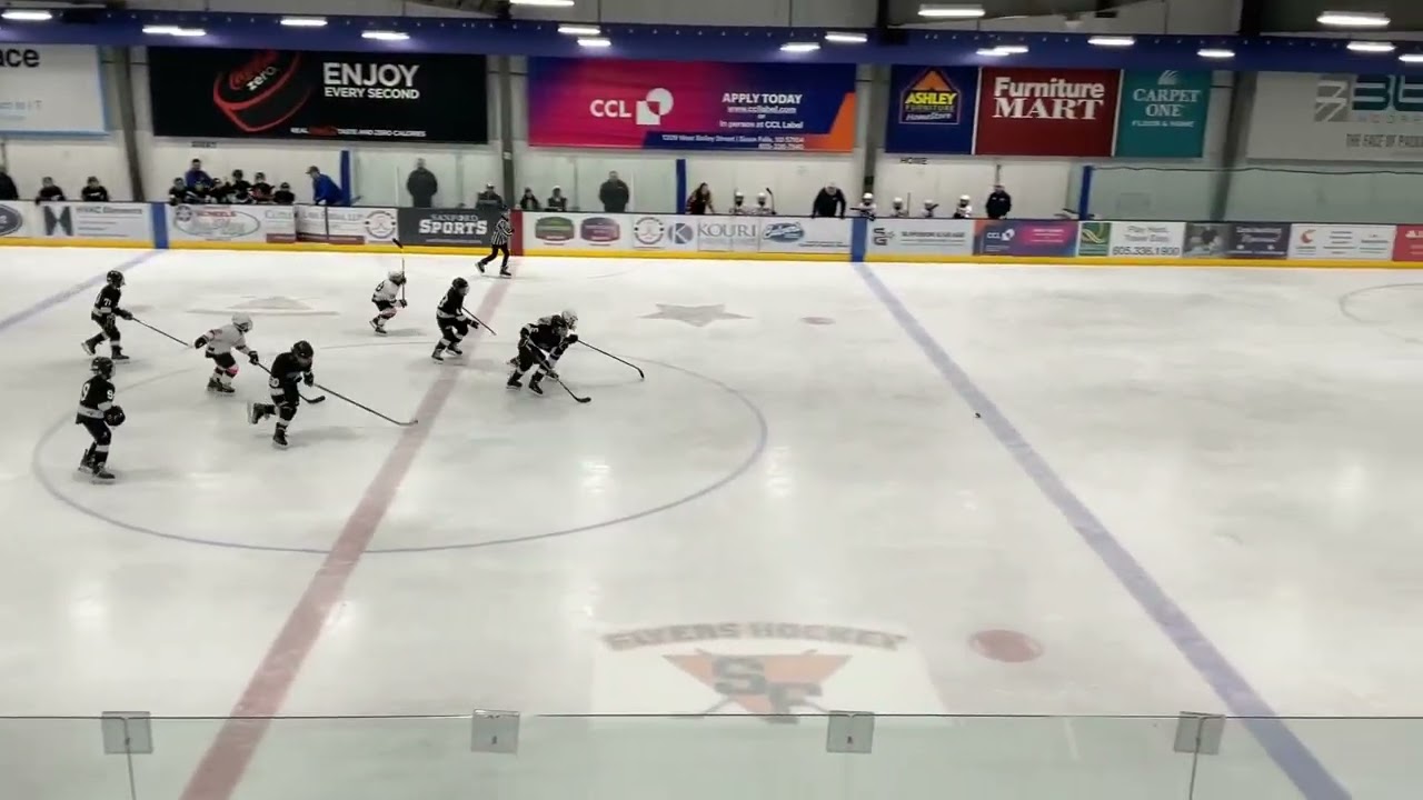 Game 10: Flyers 4-2, Kane scores assisted by Weston and Asher