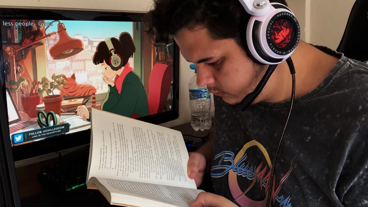 hoje, eu REALMENTE gosto de ler