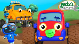 Baby Truck’s Giant Wheels! 🛞 | Gecko's Garage 🚚 | Cartoons For Kids | Toddler Fun Learning