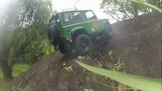 preview picture of video 'RC Land Rover D90 Gelände em São Luis do Paraitinga'