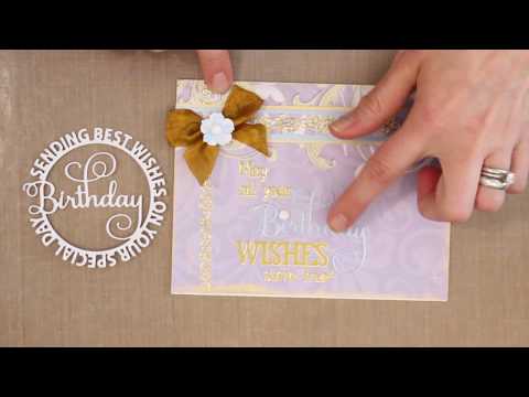 3-22-20 Paper Wishes Webisodes - Creative Expressions Circle Sayings Cutting Dies