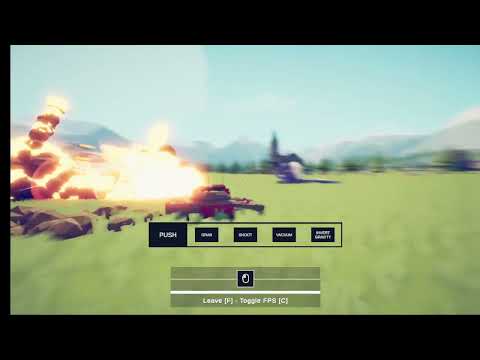 gatling tank controlled with an auto clicker vs 20 ice giants #tabs