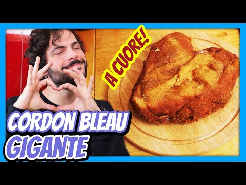 GIANT HEART-SHAPED Cordon Bleau - Valentine's Day - CUCINA BUTTATA