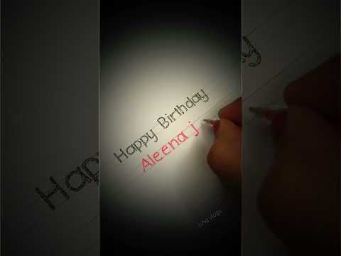 Happy birthday Aleena Joby ❤️wishes from Krishna priya ❤️❤️ #youtubeshorts #shorts