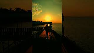 Download lagu menikmati senja bersama pasangan #senja #pantai #viral mp3
