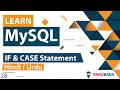 MySQL IF CASE Statement Tutorial In Hindi Urdu