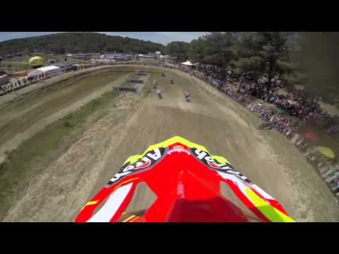 GoPro HD: Antonio Cairoli Moto 1 FIM World Motocross Championship Talavera, Spain