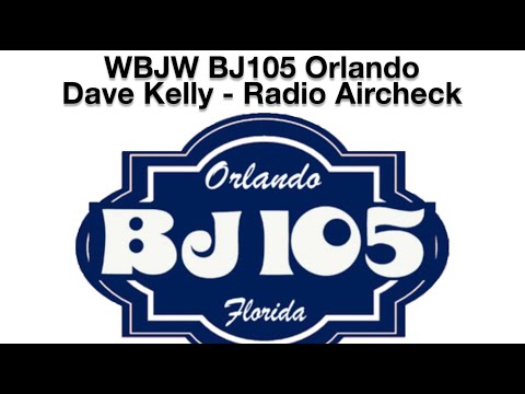 WBJW BJ105 Orlando - Dave Kelly - June 29 1989 - Radio Aircheck