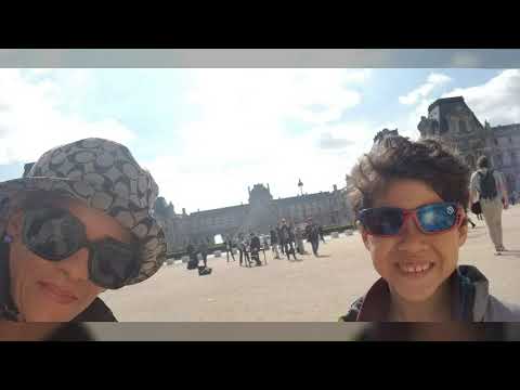 2 dias no Musée du Louvre Paris, maio de 2019