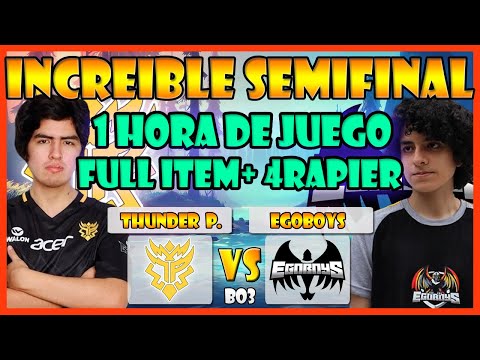 THUNDER PREDATOR VS EGOBOYS BO3 [GAME 3] SEMIFINAL LIGA PRO GAMING SEASON 5 - DOTA 2