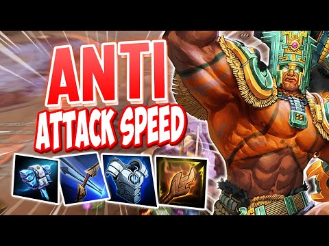 THE ANTI ATTACK SPEED CHAAC RUINS SMITE FOR AUTO ATTACKERS!