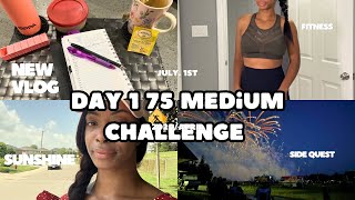 Day 1 of My 75 Medium Glow‑Up Challenge | Healthy Habits & Soft Life Routine - Gentle changes