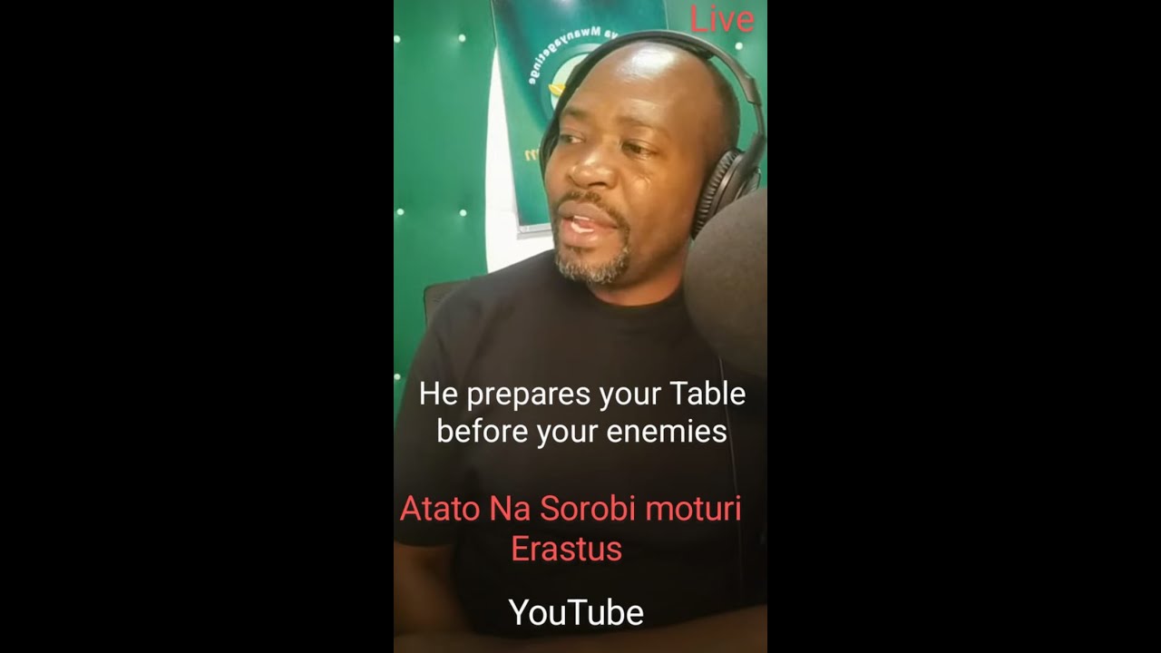 Sorobi live on stage — podcast recording event