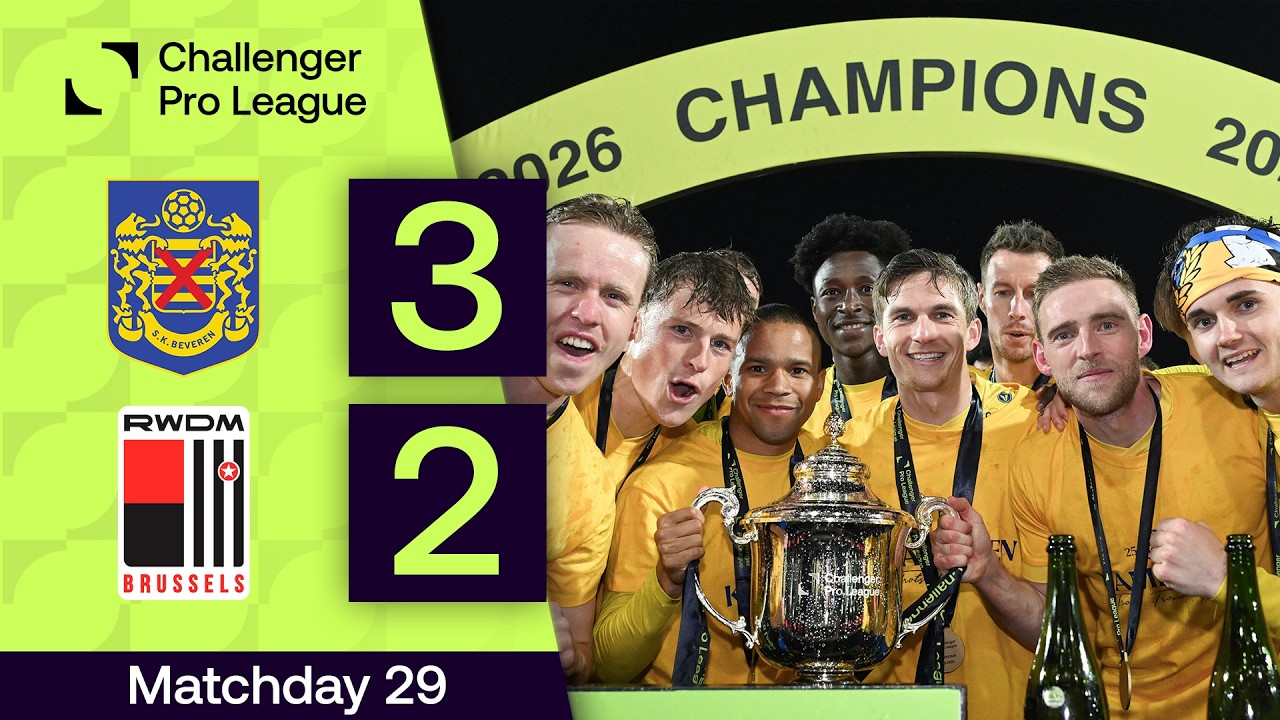 SK Beveren vs RWDM Brussels Highlights