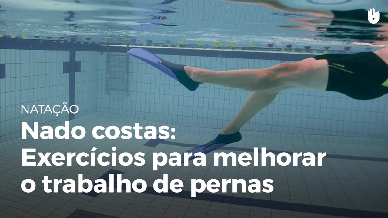 Costas: exercícios de pernas | Natação