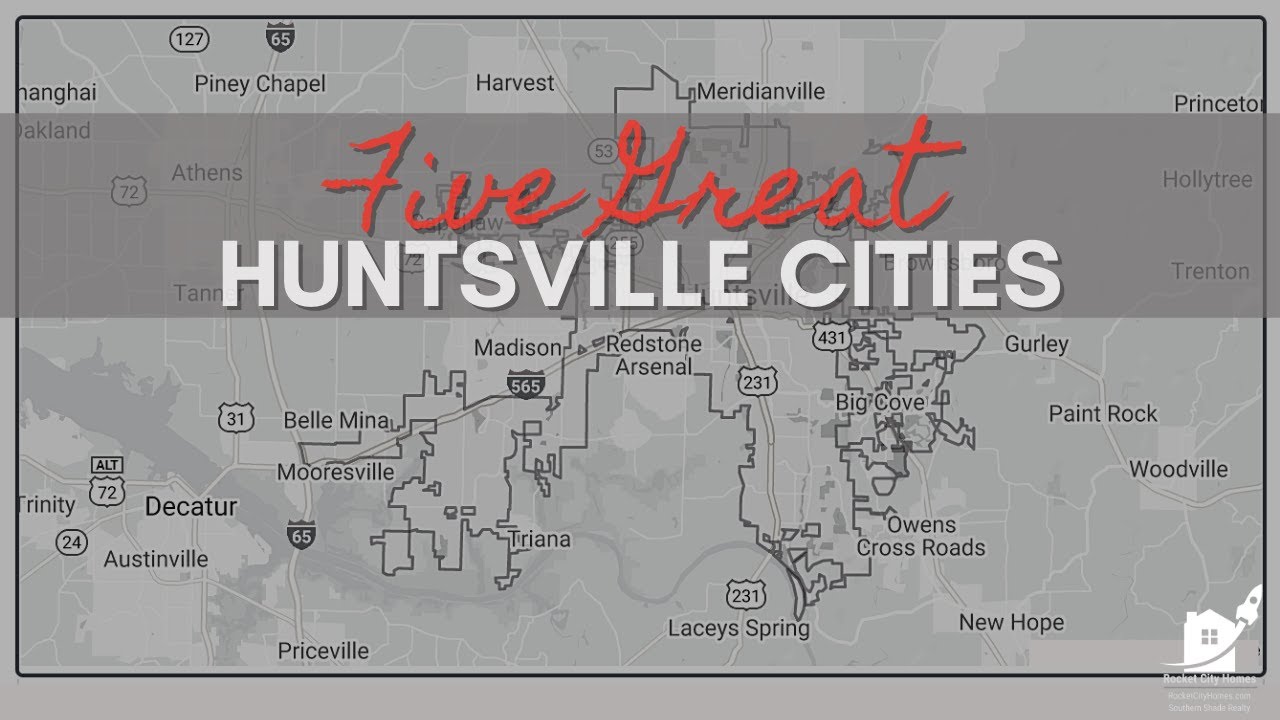 Five Great Cities Near Huntsville Alabama video thumbnail