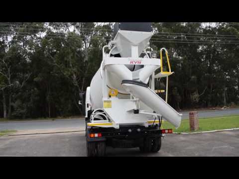 IMAEA NEW 3.2m3 KYB Mini Mixer on a HINO FE 1426 Concrete Mixer