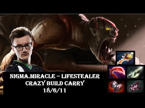 Nigma.Miracle (Lifestealer) Epic Build Carry COME BACK | Divine Rapier