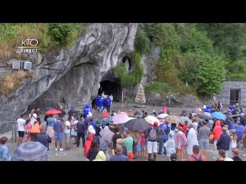 Chapelet du 1er août 2020 à Lourdes