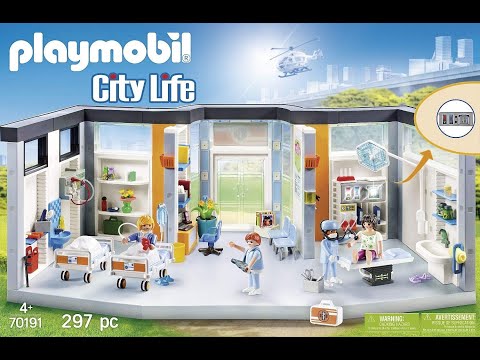 Playmobil 70191 City Life - Krankenhaus mit Einrichtung video