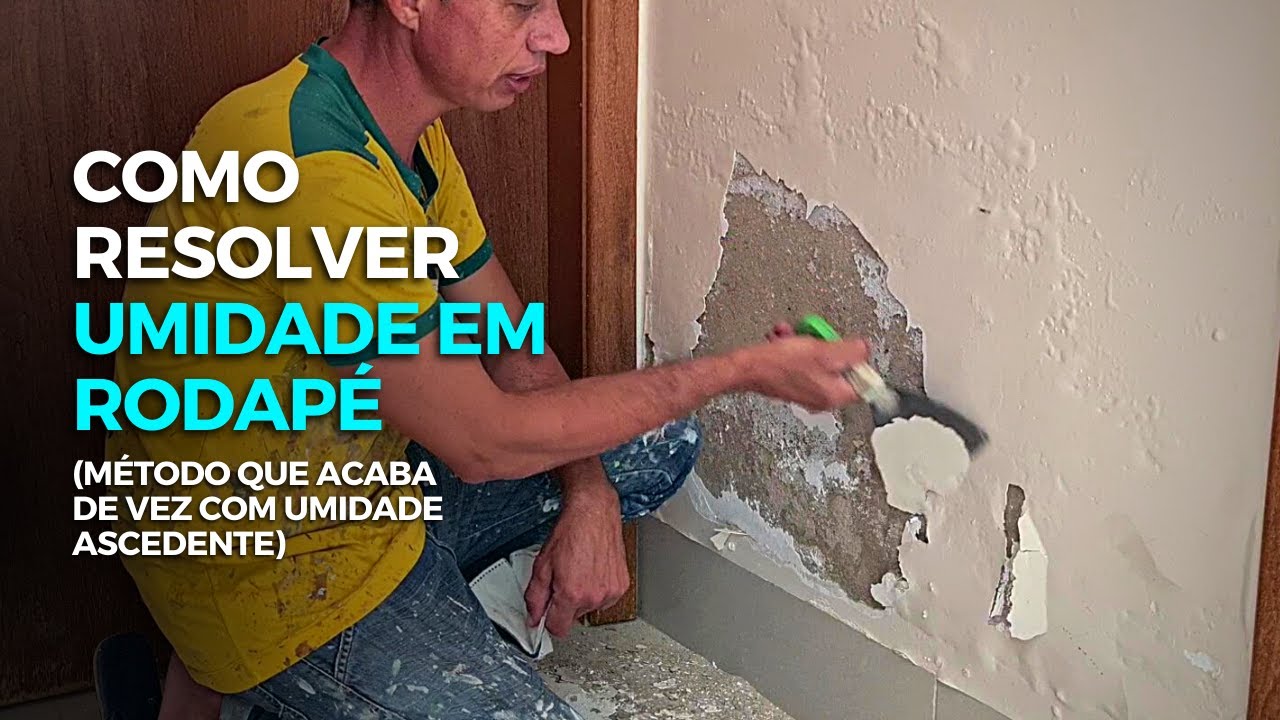 HOW TO RESOLVE UMIDADE EM RODAPÉ - IMPOSSIVEL DIZER THAT NÃO FUNCIONA (UMIDADE ASCEDENTE)