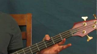 online bass guitar lesson american jesus bad religion