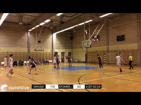 U18 fiú DKKA/A VS ATOMERŐMŰ GYKSE